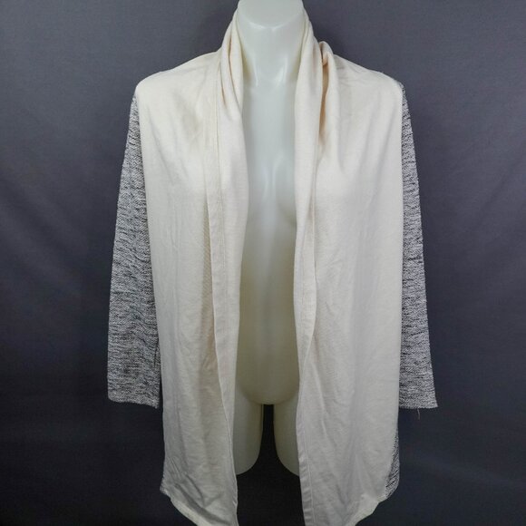 Gentle Fawn Womens Cardigan Sweater Large Cozy Wrap Minimalist Quiet Luxury Soft - Picture 1 of 13